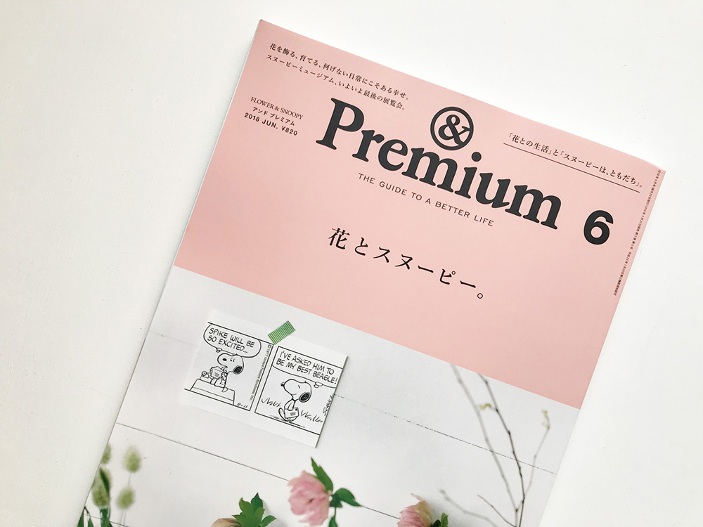 雑誌『&Premium』